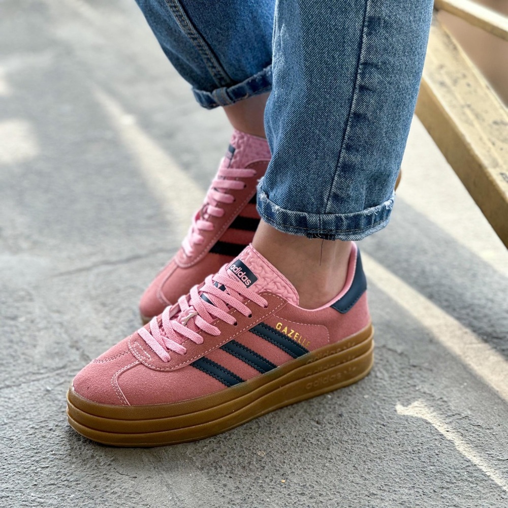 SOLD Adidas Gazelle Bold Pink Glow